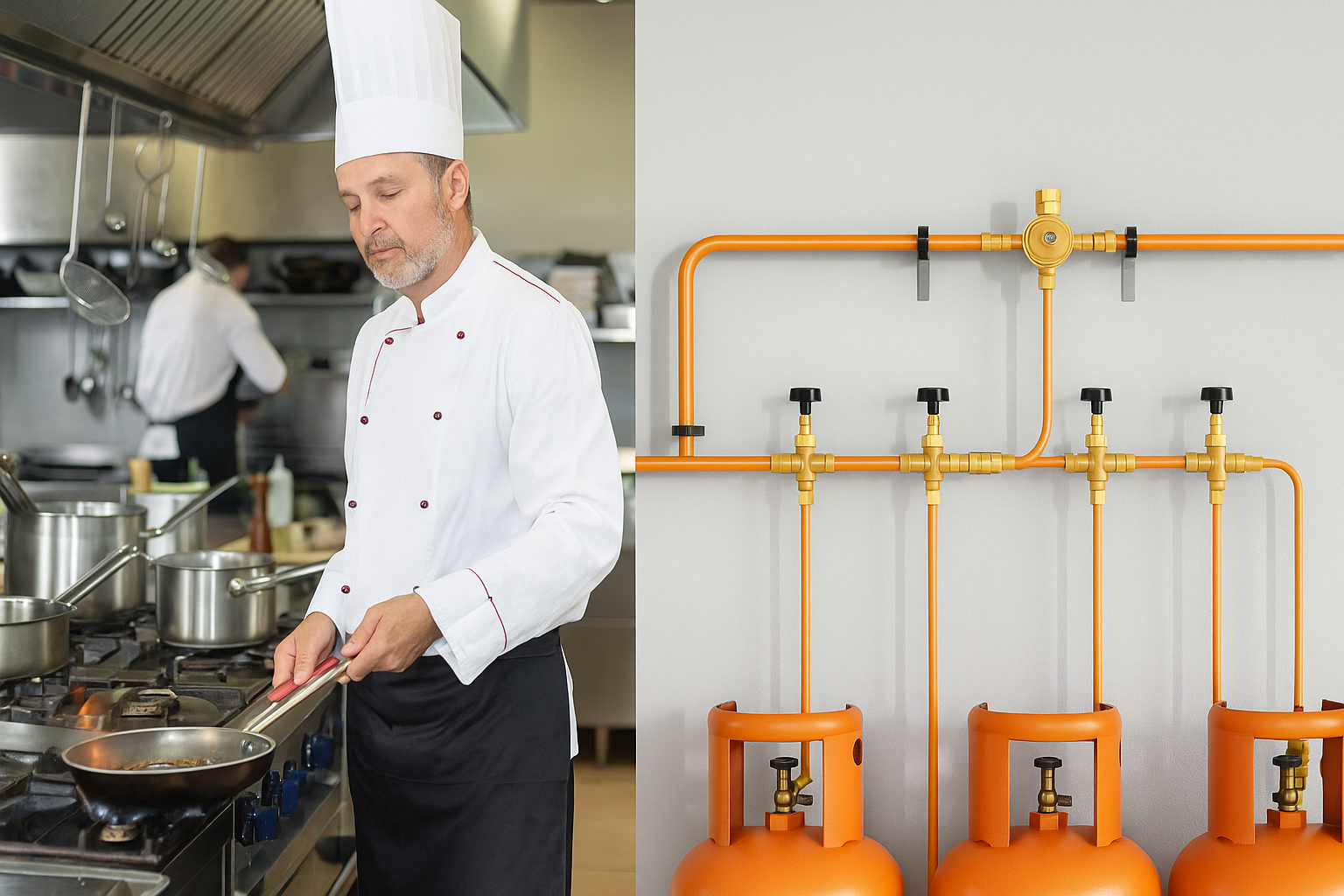Why Restaurants and Commercial Kitchens Need an LPG Manifold System