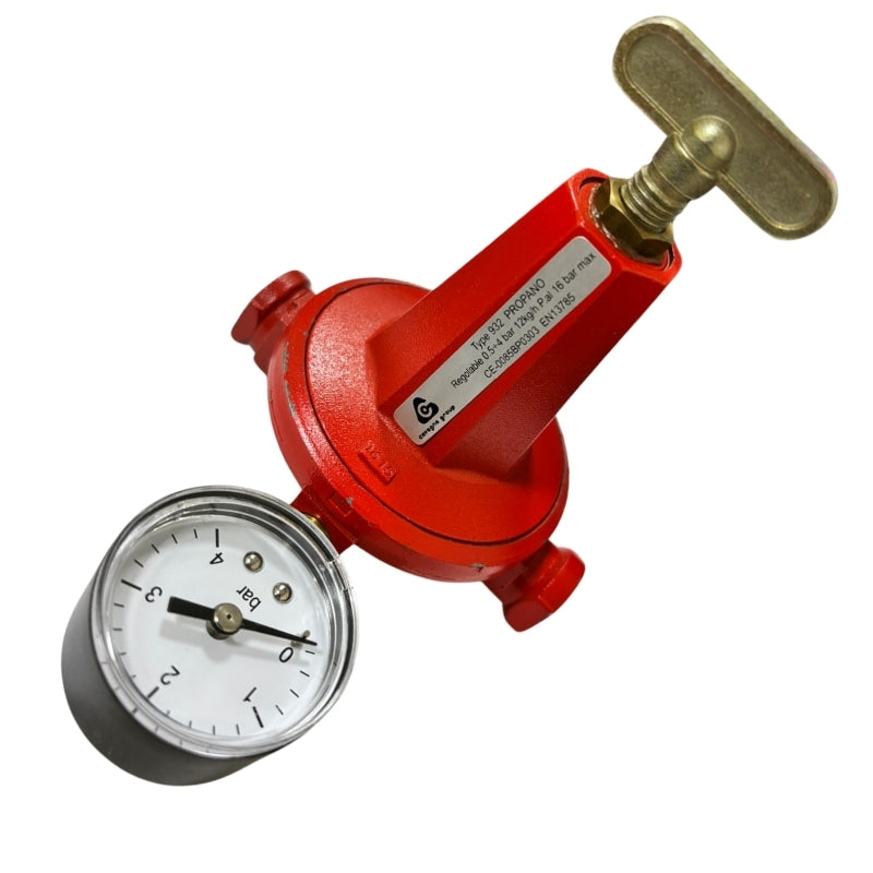 12KG HR HIGH PRESSURE LPG REGULATOR WITH GAUGE CAVAGNA ITALY 12kg-hr-high-pressure-lpg-regulator-with-gauge-cavagna-italy