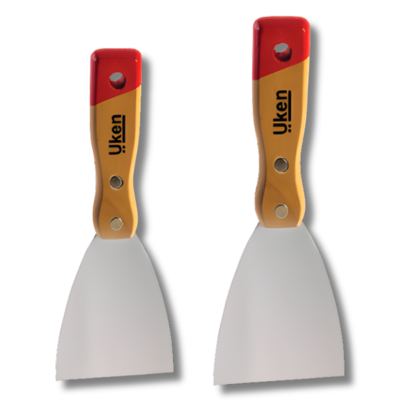 SCRAPER 5" WOOD HANDLE UKEN