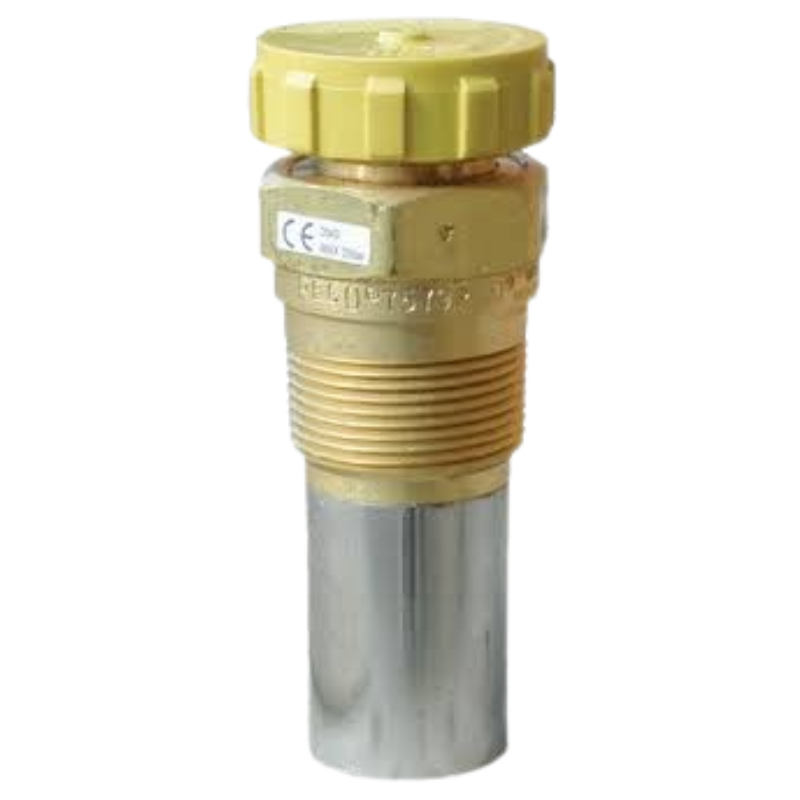 DOUBLE CHECK FILLER VALVE (1 3/4" M.ACME X 1 1/4" M.NPT) BRASS REGO 7579P