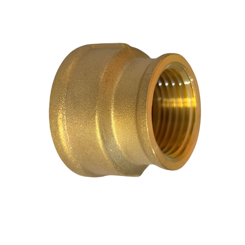 Brass Reducer Socket 3/4" x 1/2"