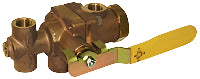 DIVERTER INLET 1" (3-WAY) VALVES FOR CRYOGENIC REGO DR006108