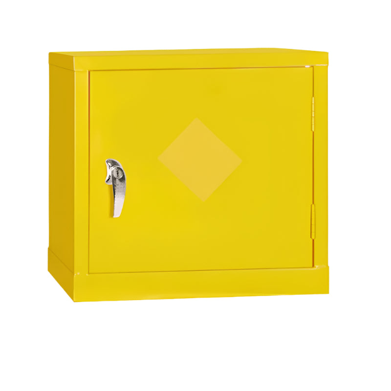LPG FILLING BOX YELLOW WITH LOCK (500MM X 500MM X 350MM) UAE