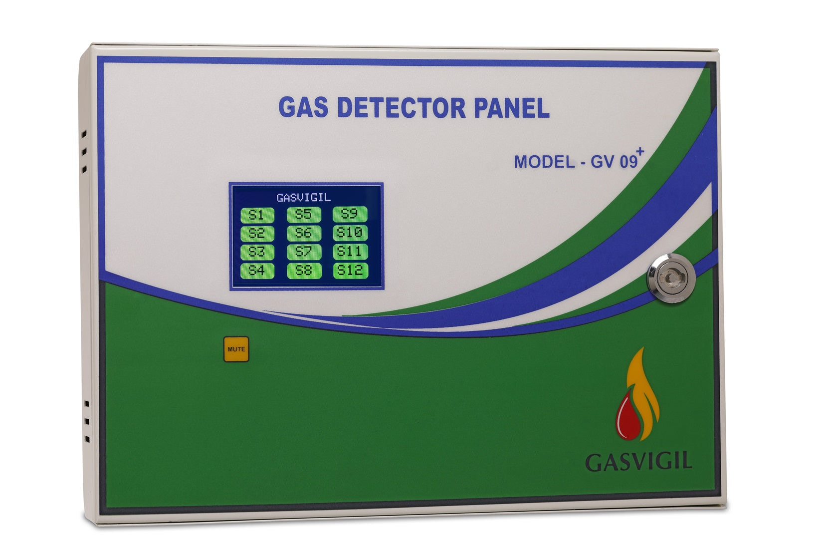 GAS MONITORING PANEL 16 CHANNEL FOR LPG ADDRESSIBLE (COMPATIBLE WITH GV09PLUS DETECTOR) GASVIGIL