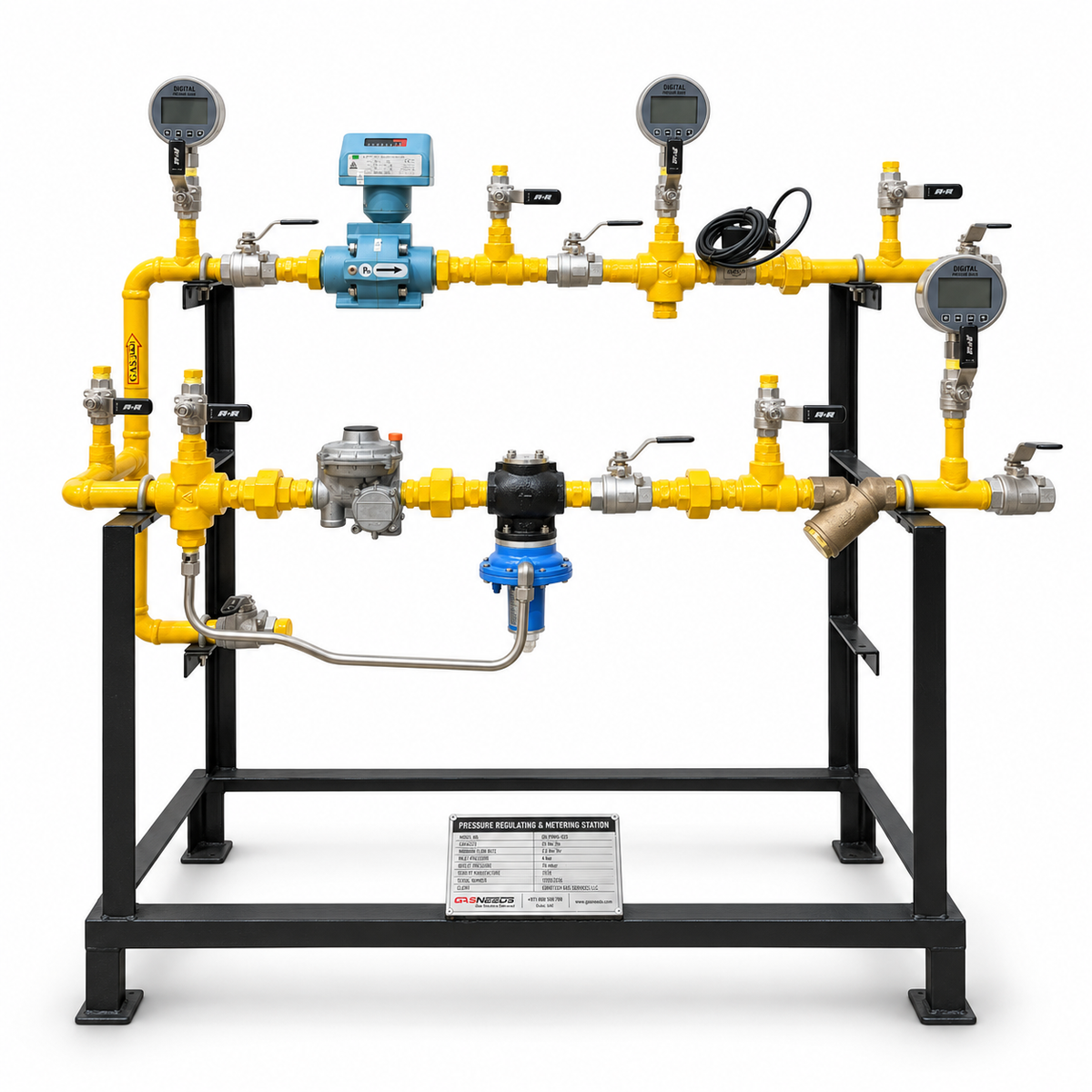 Pressure Regulating & Metering Station PRMS 25 m³/hr