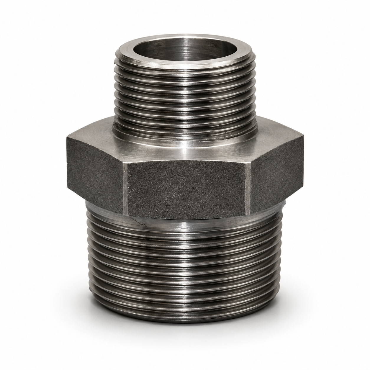 Reducer Nipple CS Forged NPT 1/2" × 3/8"