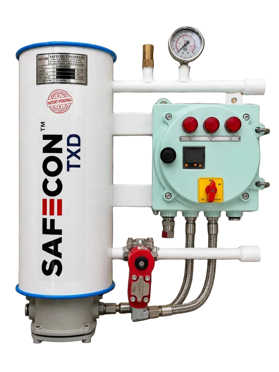 LPG Vaporizer Dry Type (TXD60) 60 kg/hr Safecon India