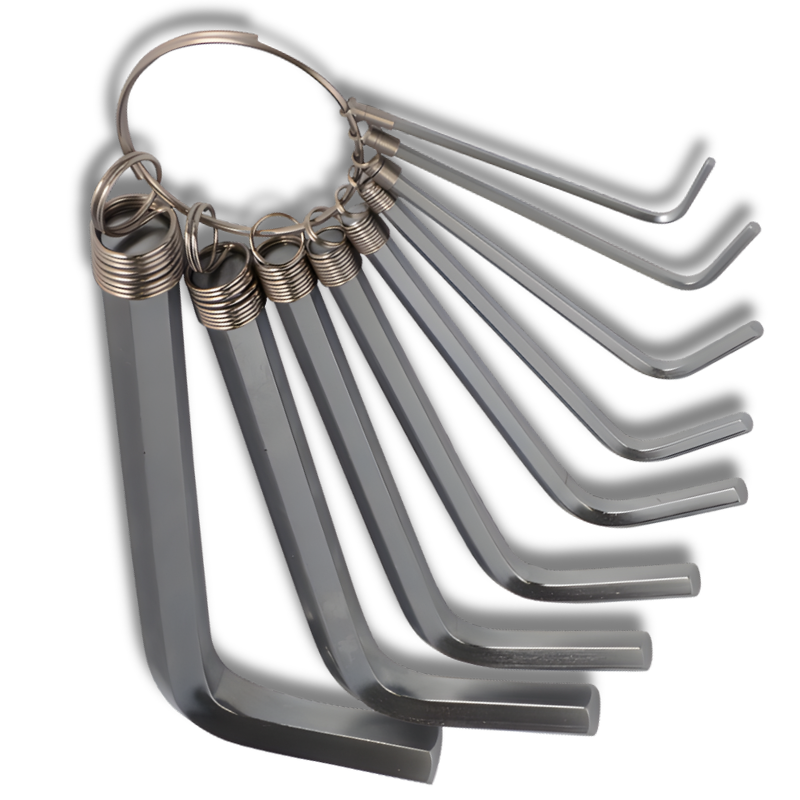 ALLEN KEY SET 9PCS UPTO 10MM SAFEPLUS