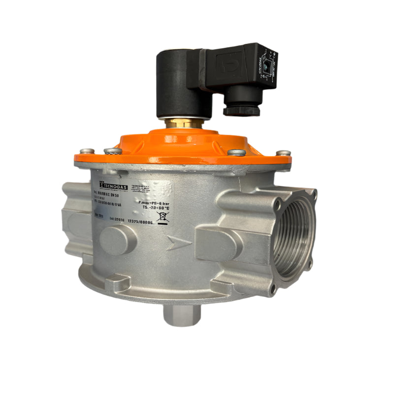 SOLENOID VALVE TCN NC MNUL ALUM 230VAC 6BAR NPT 2"