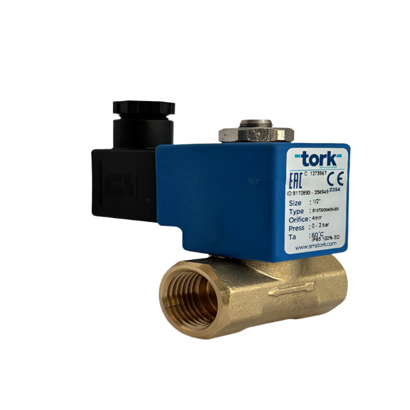 SOLENOID VALVE (0-2BAR) NC 230VAC TORK 1/2"