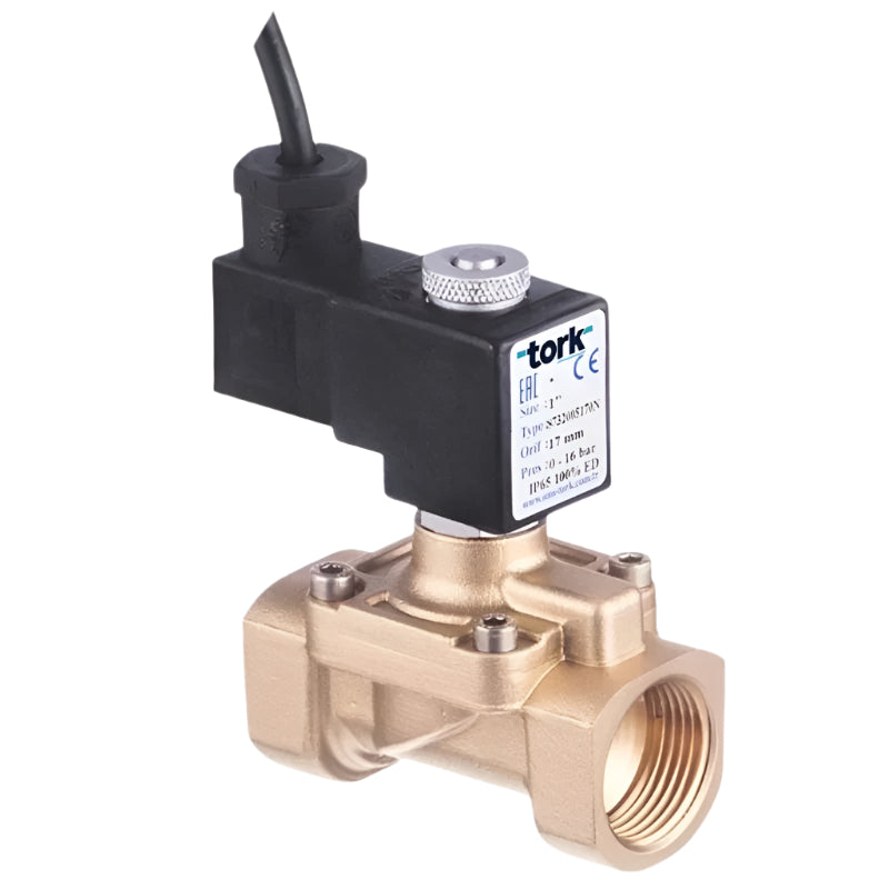 SOLENOID VALVE (0.5-40 BAR) NC 24VDC S1013 ATEX COIL 3/4"