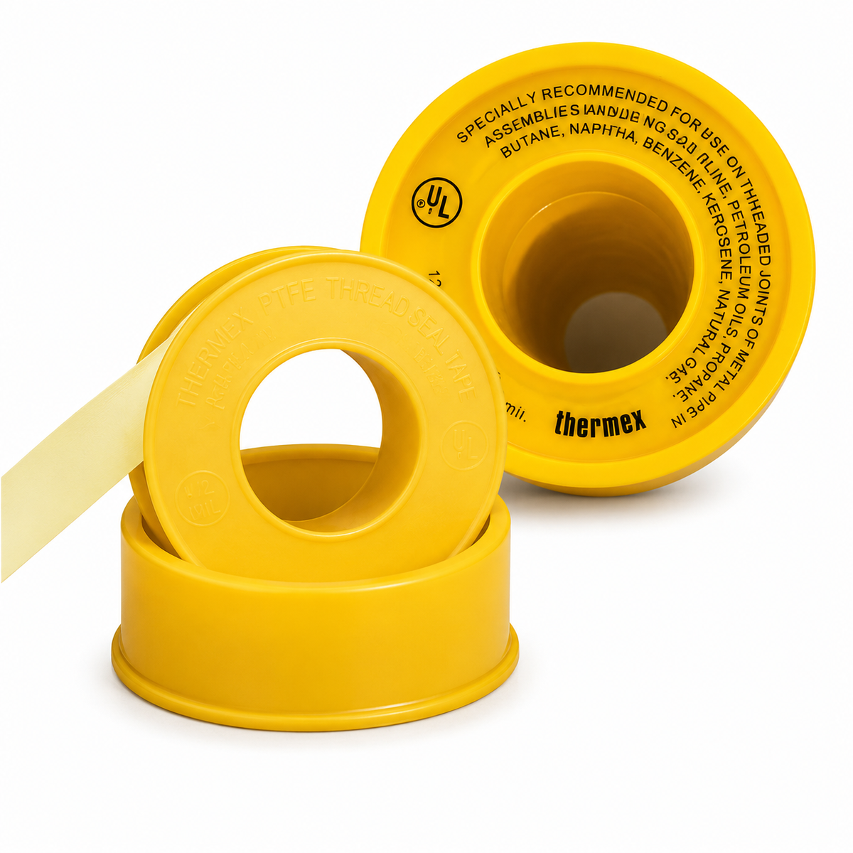 Teflon Tape Yellow for Gas (10M) 1/2"