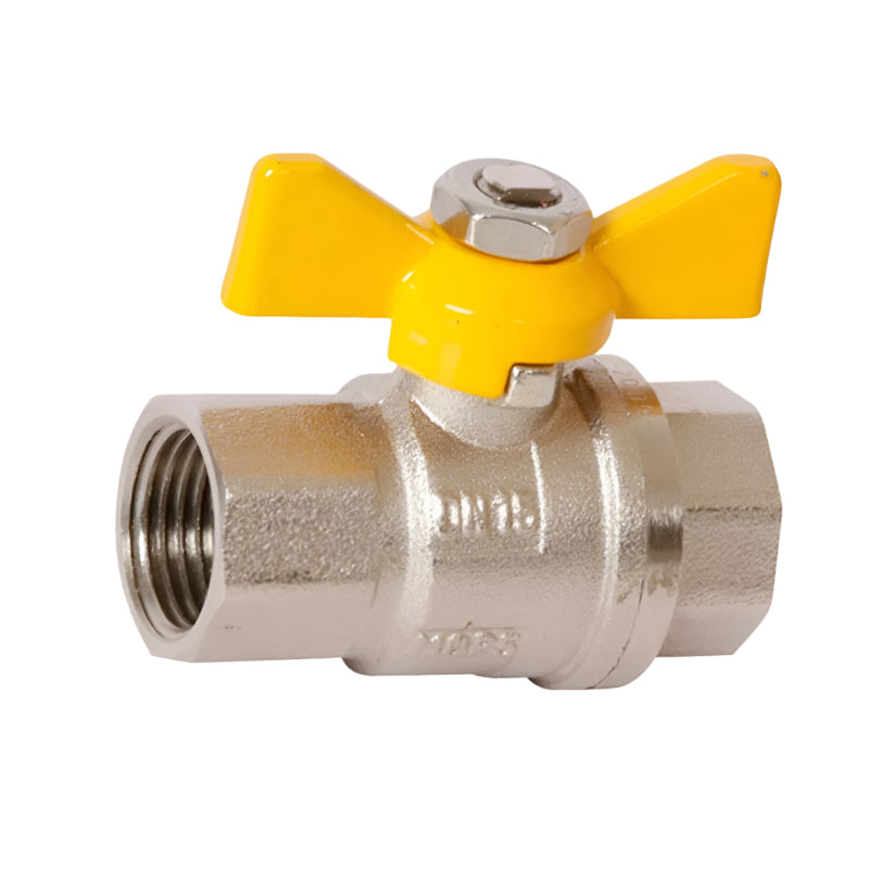 BALL VALVE BRASS BUTTERFLY HANDLE BRAVO 1/2"