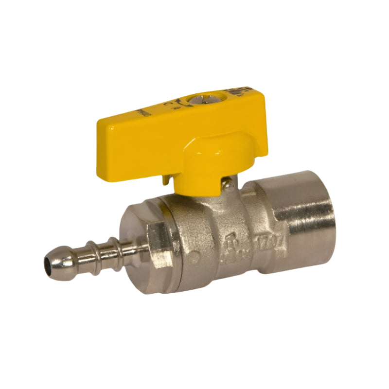 BALL VALVE BIANCHI STRAIGHT 1/2"F X 3/8"H