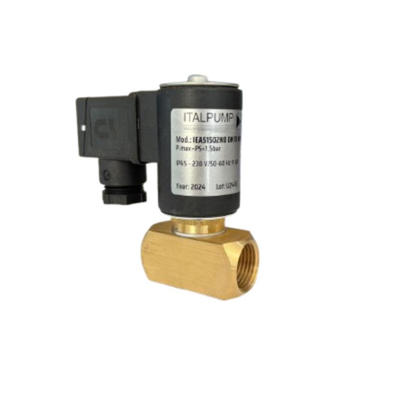 SOLENOID VALVE NC AUTO BRASS 230VAC 1.5 BAR 1/2" ITP-ITALY