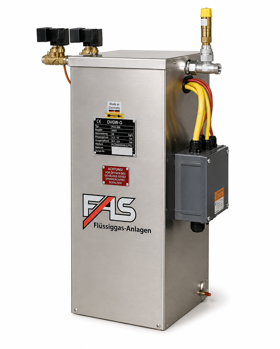 100 kg/hr LPG Vaporizer Dry Type FAS-Germany