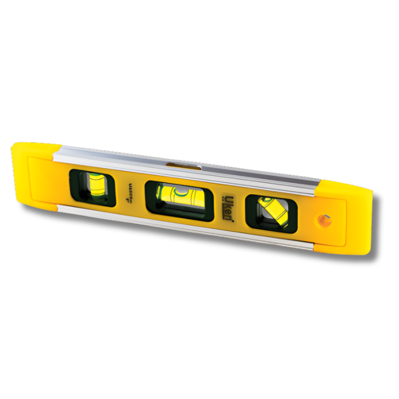 SPIRIT LEVEL 9" TORPEDO PLASTIC UKEN