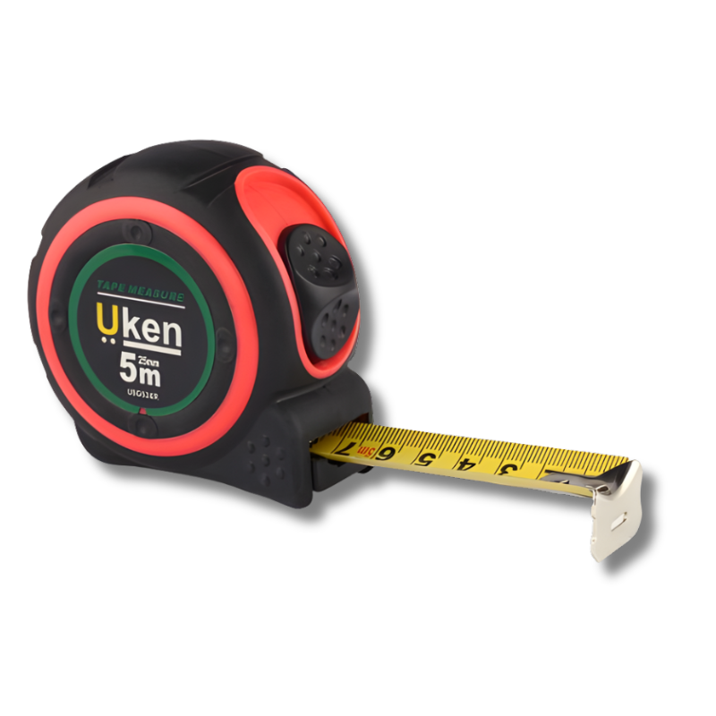 MEASURING TAPE 5M (19MM) RUBBER UKEN