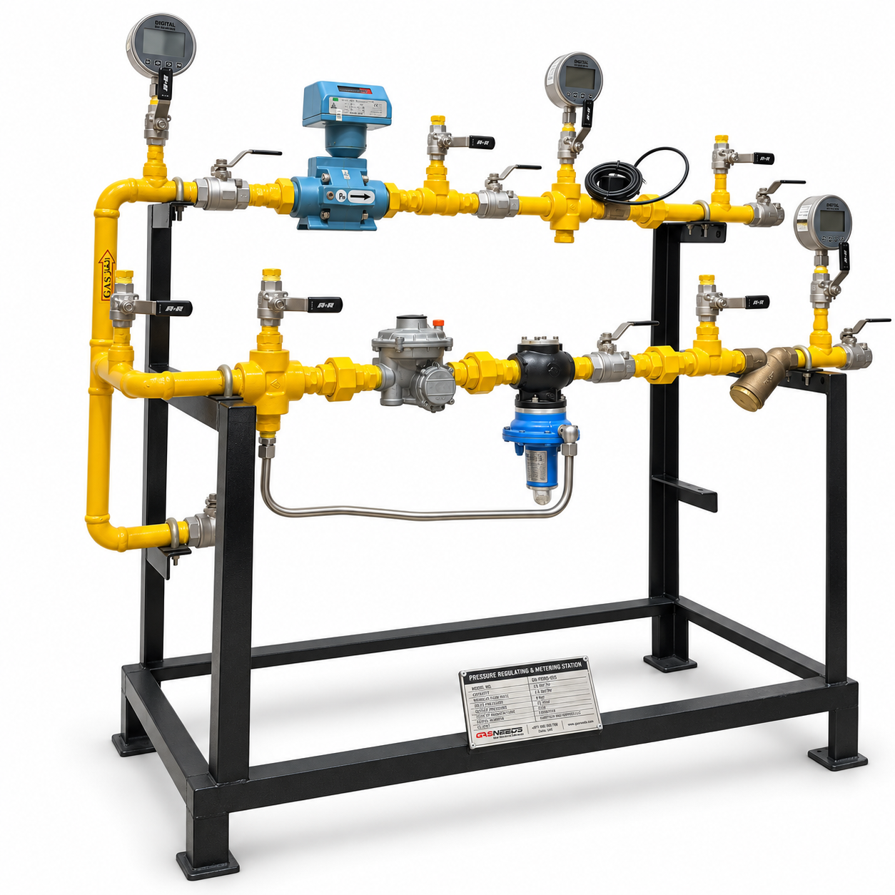 Pressure Regulating & Metering Station PRMS 25 m³/hr