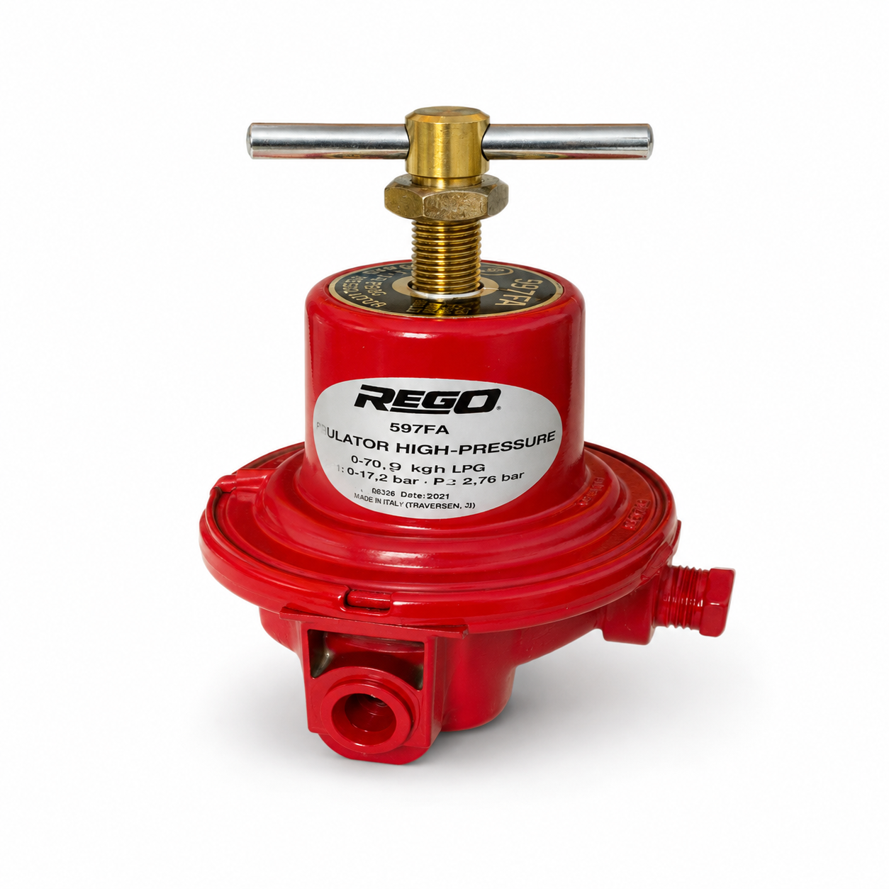 Regulator RegO 40 kg/hr HP (0.1-1.0 BAR) 597FA