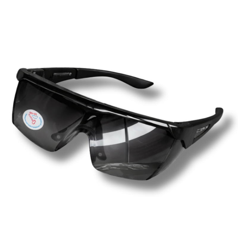 SAFETY GOGGLES BLACK SAFEPLUS
