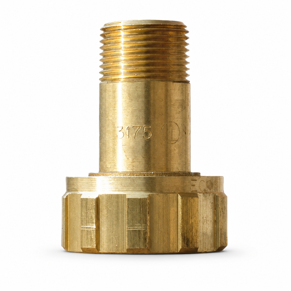 3175A Hose Coupling for Vapor & Liquid Brass (1-3/4" F.ACME × 1" M.NPT) RegO USA