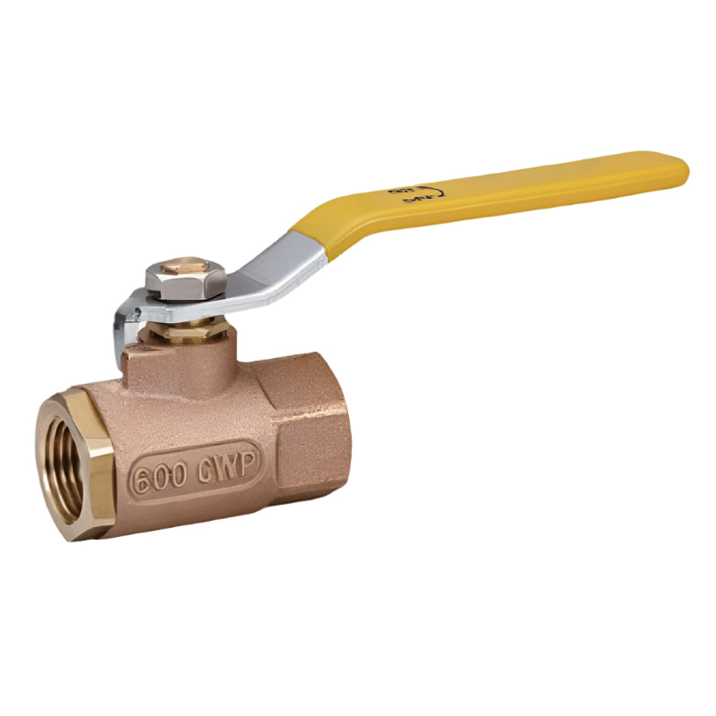 BALL VALVE BRONZE LEVER HANDLE BRAVO 1-1/4"